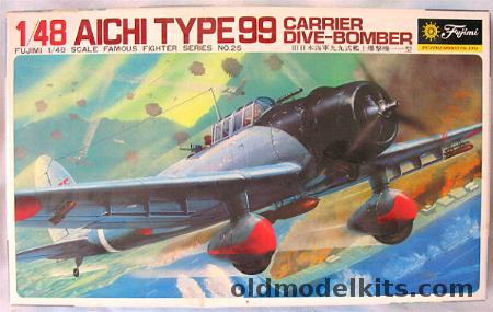 Fujimi 1/48 Aichi Type 99 D3A1, 5A25-600 plastic model kit